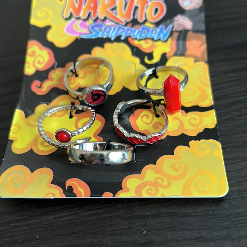 Naruto Assorted Rings - Picture 2 of 3